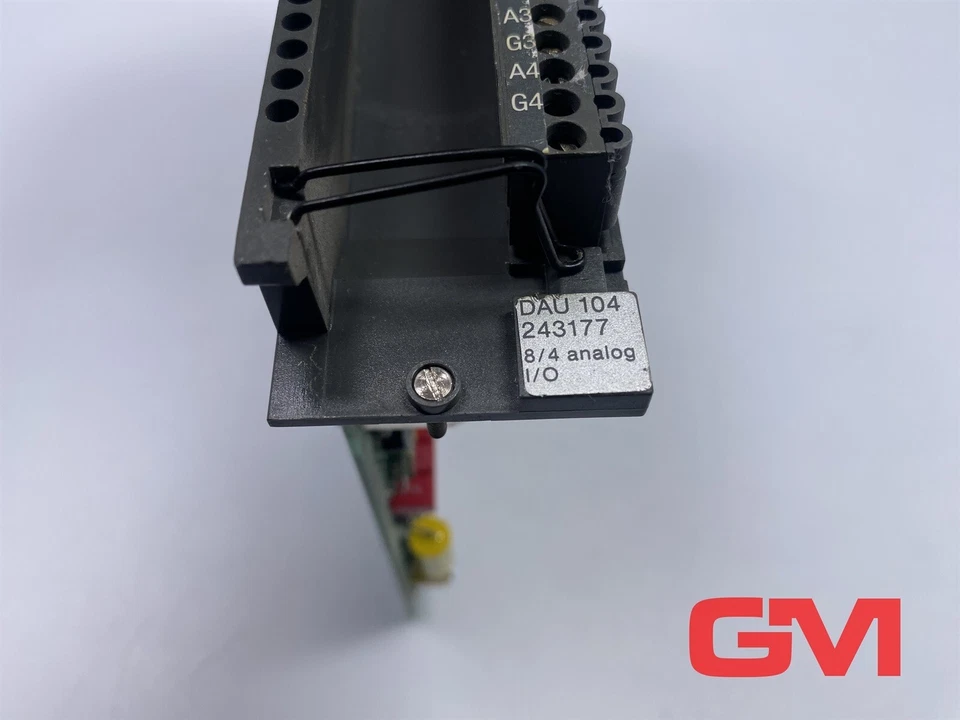 AEG Ein-/Ausgangsmodul DAU 104 8/4 analog input/output module 6051-042.243177 - Bild 3 von 4