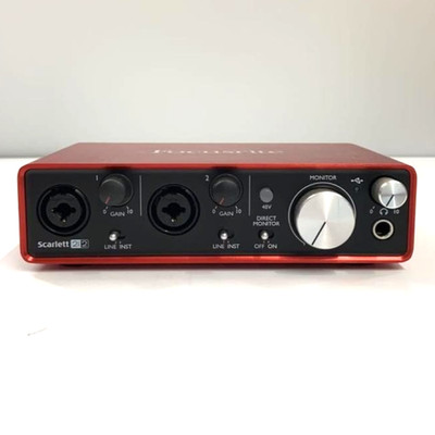 Focusrite Scarlett 2i2 3rd Gen USB 2.0 Type C Audio Interface 2-Channel Tested