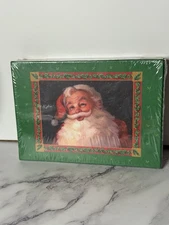 New Sealed Christmas Boxed Card & Stationery Set Santa – Paper Magic Group