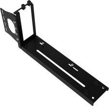 Graphics Card Bracket with Versatile Vertical GPU Mount and Gpu Black
