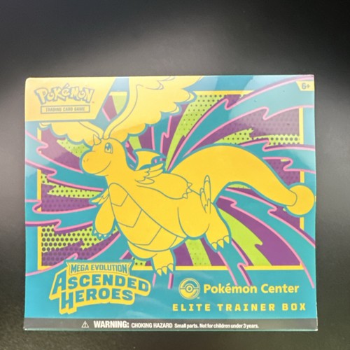 Pokémon TCG Mega Evolution Ascended Heroes Pokémon Center Elite Trainer Box