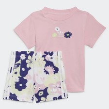 Adidas Baby Cotton Floral Print Set HC1949