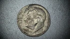 1995-D Dime MAJOR ERROR Brockage Strike + Lamination Both Sides