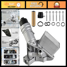 Engine Oil Cooler Filter Housing Assembly - Upgraded Aluminum Radiator For Bmw B