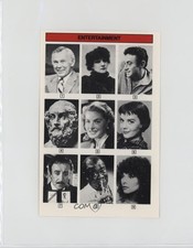 1985 KTO Inteleisure Whoozit? Game Cards Johnny Carson Sarah Bernhardt Homer t2u