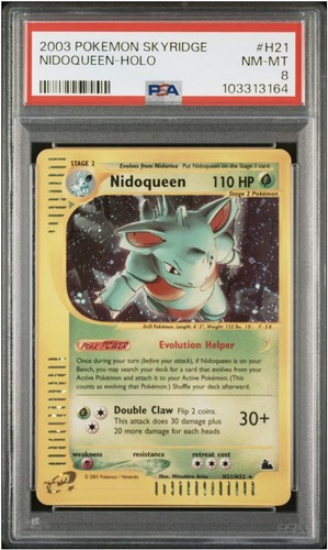 Nidoqueen graded PSA 8 for sale on eBay
