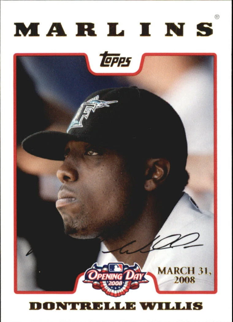 Dontrelle Willis trading card