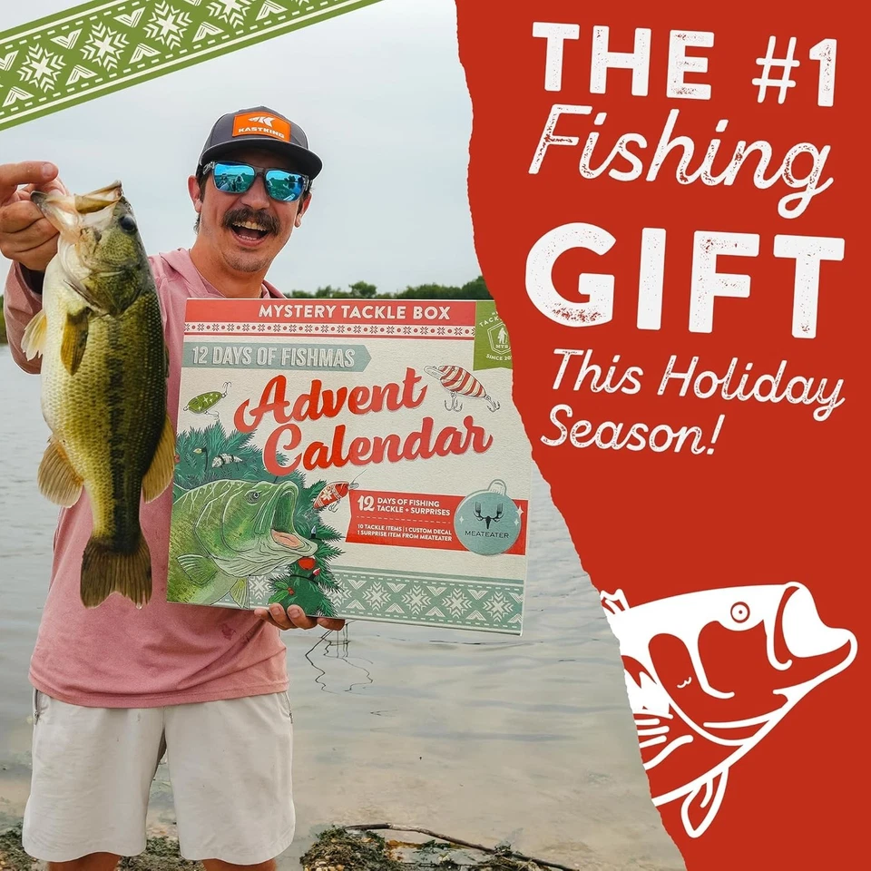 Bass Fishing Advent Calendar - Holiday Gift - Image 4 of 4