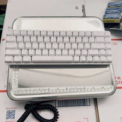 White Mechanical Keyboard USB C TMKB T68SE Gaming