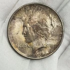 1924-P Peace Silver Dollar $1 Philadelphia One 90% US Coin HAS CHARACTER!