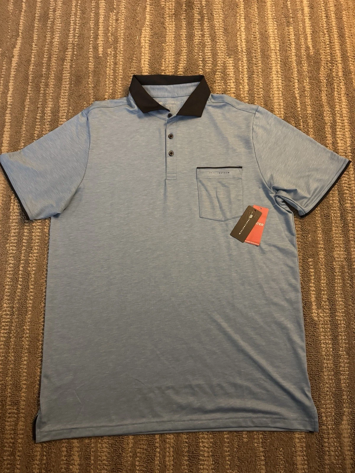 New TravisMathew Travis Mathew Featherweight Golf Polo Men’s XL MSRP $105