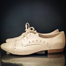 Clarks Active Air Cream/Off White Shoes Women's UK Size 7 Excellent Condition