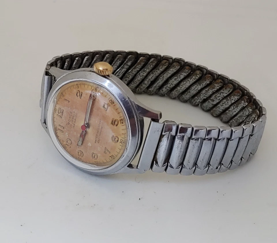 Reloj Hombre Vintage Royce Sea-diver Militar Foto 3 de 4