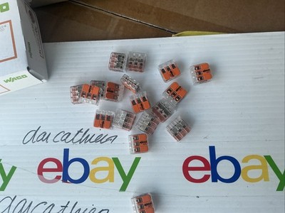 WAGO 212-413 LEVER NUTS 3X AWG 24-12 Cu  (Lot Of 50) 920325712 New