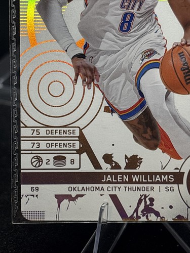 Jalen Williams 2025 Topps Match Attax White #69 OKC Thunder - 第 5/10 張圖片