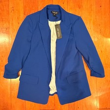 Rachel Zoe Women's Blue Blazer Size S
