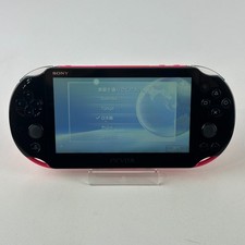 Sony PS Vita Pink Black PCH-2000ZA15 No Box