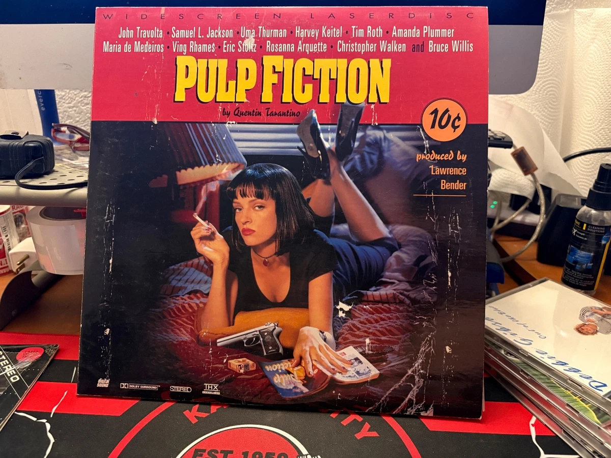 Pulp Fiction Widescreen LaserDisc Movies for sale - eBay