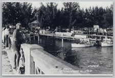 John's Pass Walsh Baits Boats Fishing St. Petersburg FL B&W Photo 4x6 reprint