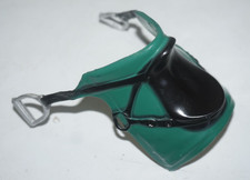 VTG Hartland Western Cowboy Saddle Green Black Plastic