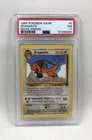 1999 Pokemon Game #5 DRAGONITE Movie Promo Card Stage 2 Common 5/53 WOTC PSA 7