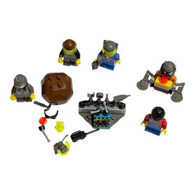 LEGO Rock Raiders Crew Minifigs Minifigures 4930 Complete in Box NO Instructions