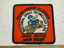 Vintage Space Shuttle Patch - National Space Technology Lab - Main Engine