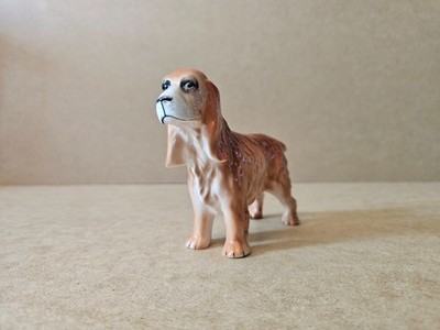 Adderley Floral Bone China - Cocker Spaniel Hund Figur Ornament Made In England