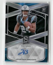 2024 PANINI SPECTRA #RA-JBS JONATHON BROOKS SILVER RC AUTO /99