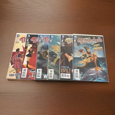 DC Comics Bombshells (2015-2017) Issues #2-7 Lot Of 6