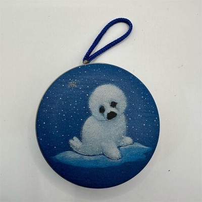 Vintage Current Inc. Christmas Ornament Endangered Young 'Uns Baby Seal