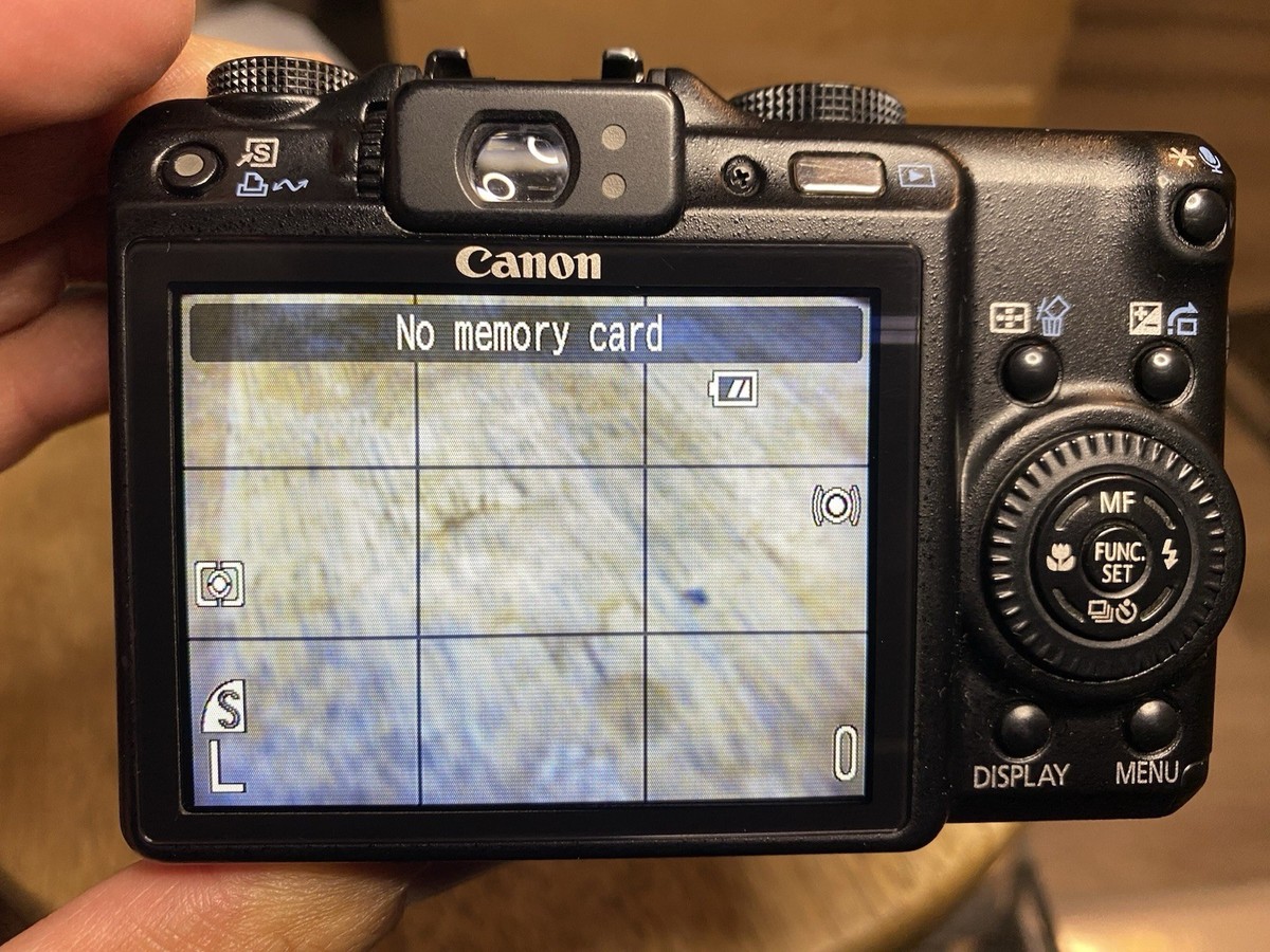 Canon PowerShot G9 12.1MP Digital Camera 6x Optical Zoom PC1250