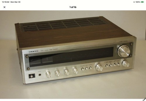 Vintage Onkyo Servo-Locked Stereo Receiver Model TX-2500