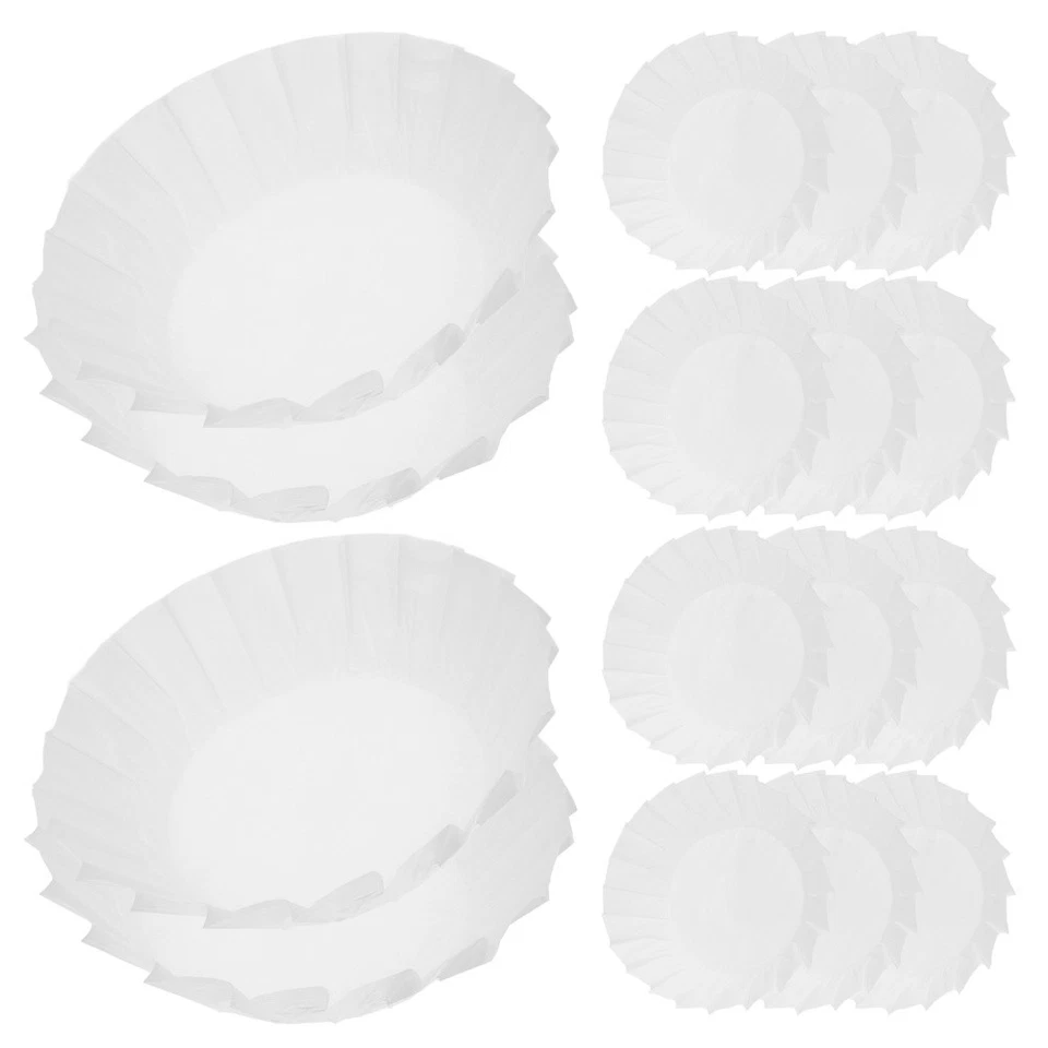  50 Pcs Tortenpapier Pergamentpapier Zum Backen Kaffeefilter Air Fryer Liner - Bild 3 von 4