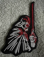 STAR WARS DARTH VADER 3x5 Embroidered Morale Patch Hook Backing Brand New
