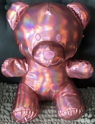 CANDY BEARS PLUSH BY YOONIQUE  SHIFT CHANGER METALLIC PINK 12 -2025 NWOT S