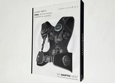 Woojer High-Fidelity Haptic Vest 4 – Immersive 360° Audio-Haptic Gaming Vest