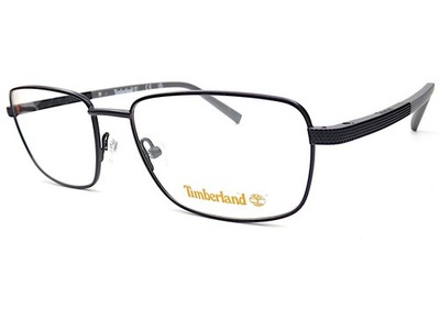 Timberland Brille Brillengestell matt schwarz mit matt grau 54mm Metall Herren TB1726 002