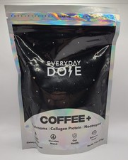 Everyday Dose 30 servings Mushroom Collagen Protein Nootropics Coffee Exp 7/2026