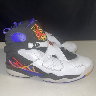 Nike Air Jordan 8 VIII Retro “3Peat” Sz-8 Pre-owned 305381-142 | eBay