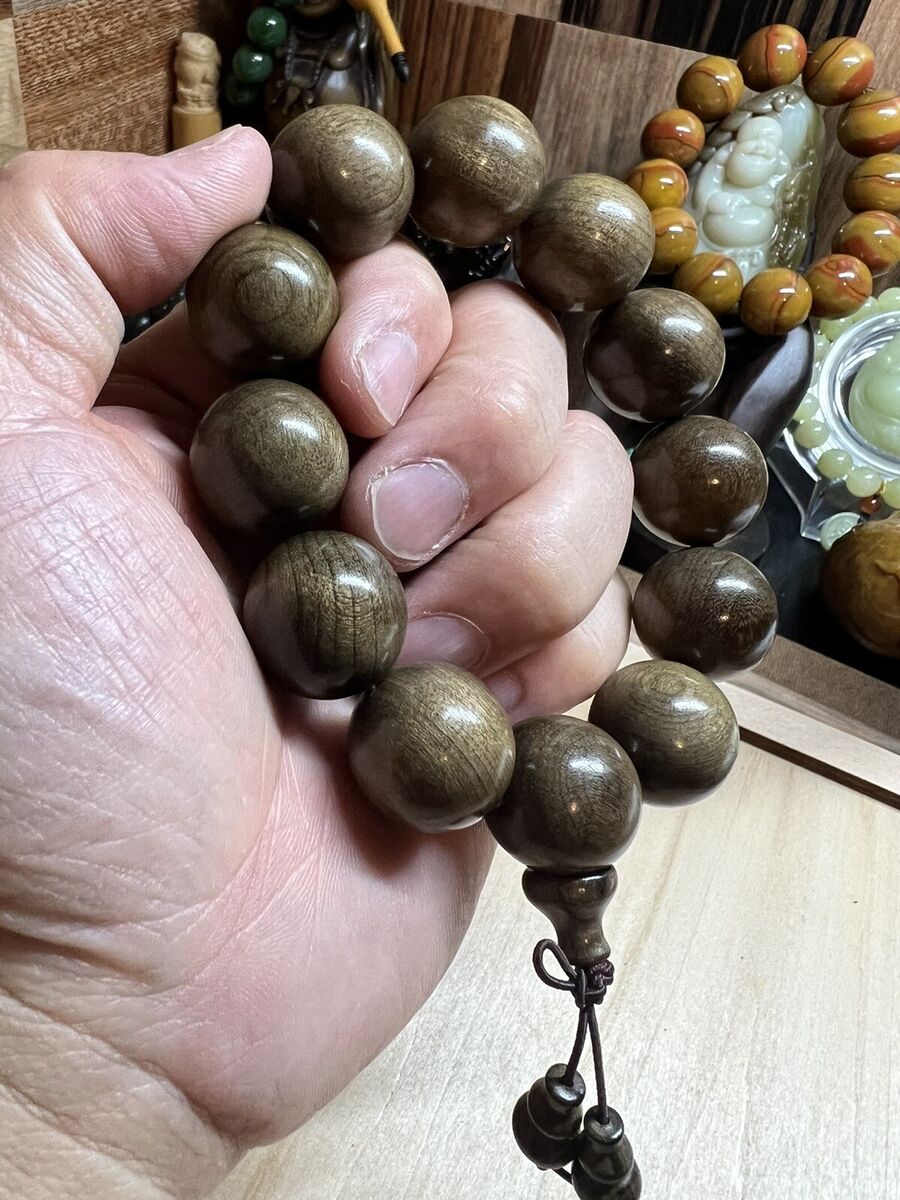 20mm Golden Phoebe Bracelet 金丝楠阴沉木手串| eBay 20mm Golden Phoebe Bracelet 金丝楠阴沉木手串| eBay