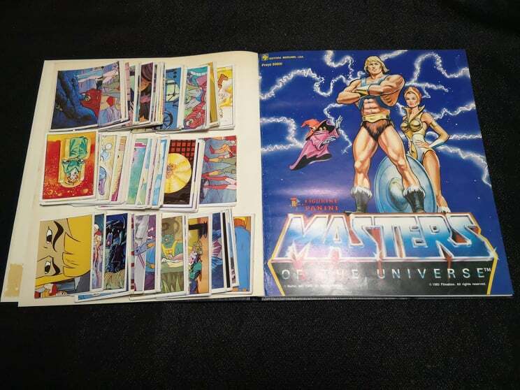 PANINI Masters of The Universe 1983 CHOOSE Stickers MOTU He-Man 29/09/2021UPDATE