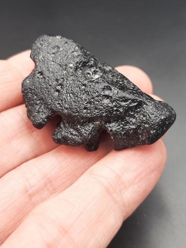 Awesome Tektite Philippinite Rizalite 30,37g / 4,7 cm - Meteorite impact glass - Picture 11 of 12