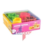4pc Cookies Cutter PUSH Biscuit Pastry Fondant Cake Decorating Mould FRUIT LEAF