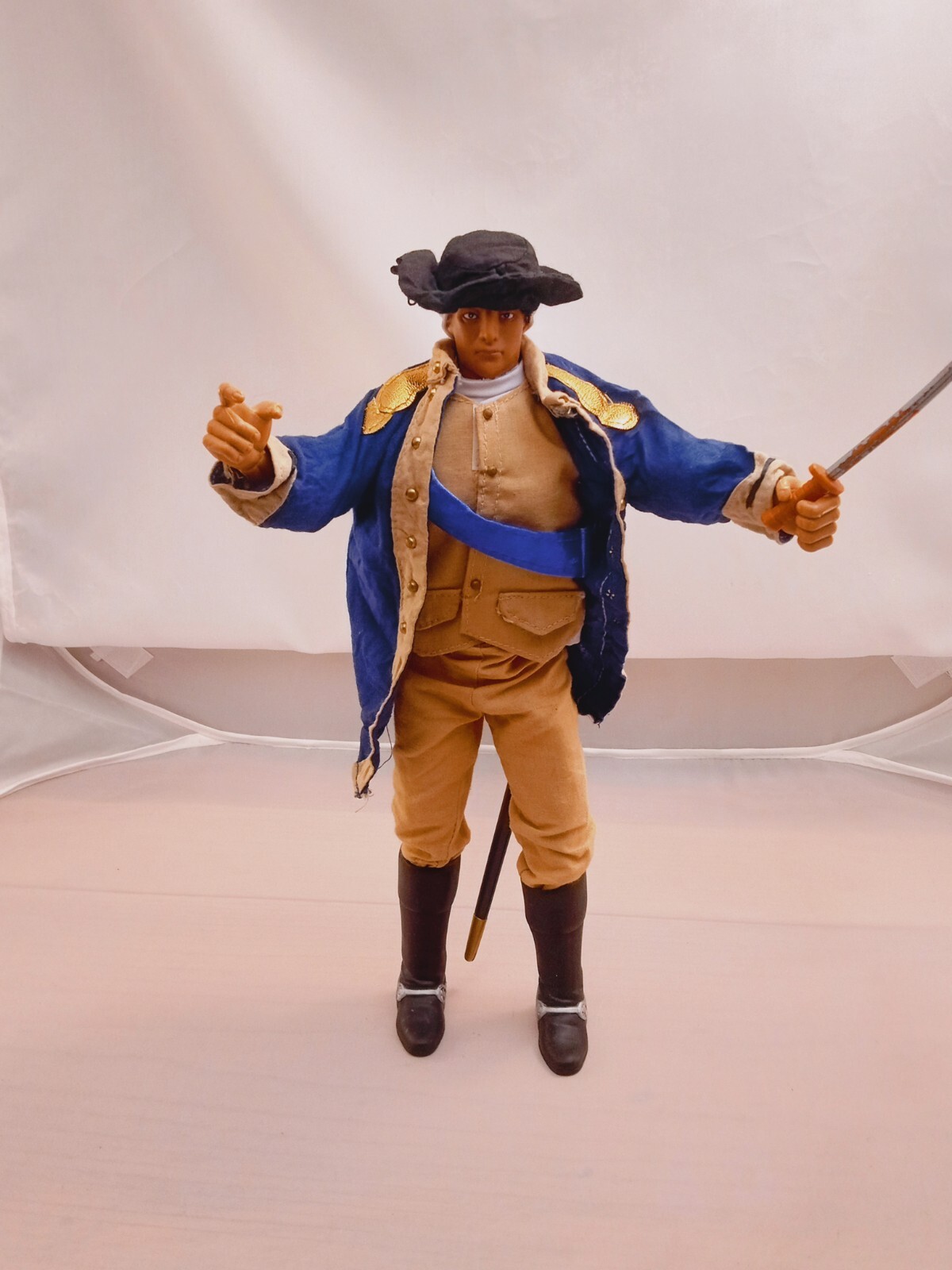 1998 GI Joe General George Washington Limited Edition Classic Collection Cloth Action Figure