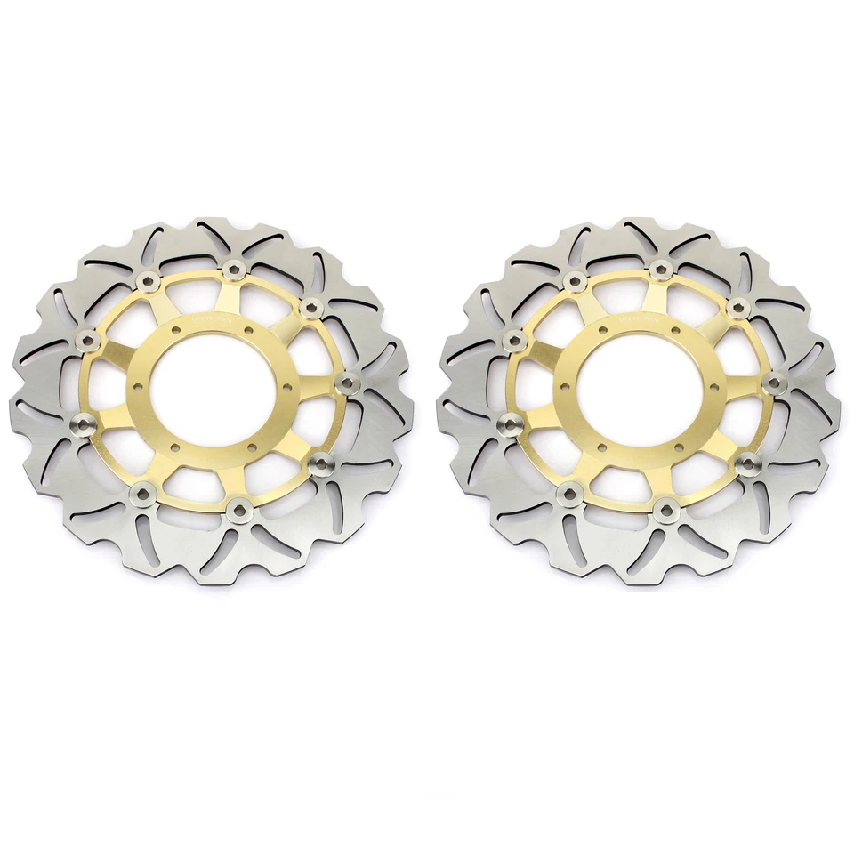 Front Brake Rotors Discs for Honda CBR 600 F4i Sport 2001-2007 VTX1800R VTX1800C Foto 2 de 4