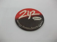 Zip Mulco 2.25" Vintage Pinback Pin Button
