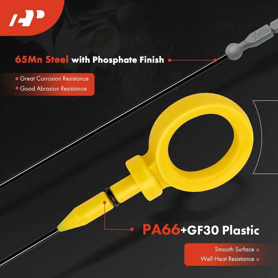 Varilla de medición de aceite de motor A-Premium para Audi A4 2008 Q5 09-17 Q7 17-19 A6 08-11 2016 Foto 3 de 4