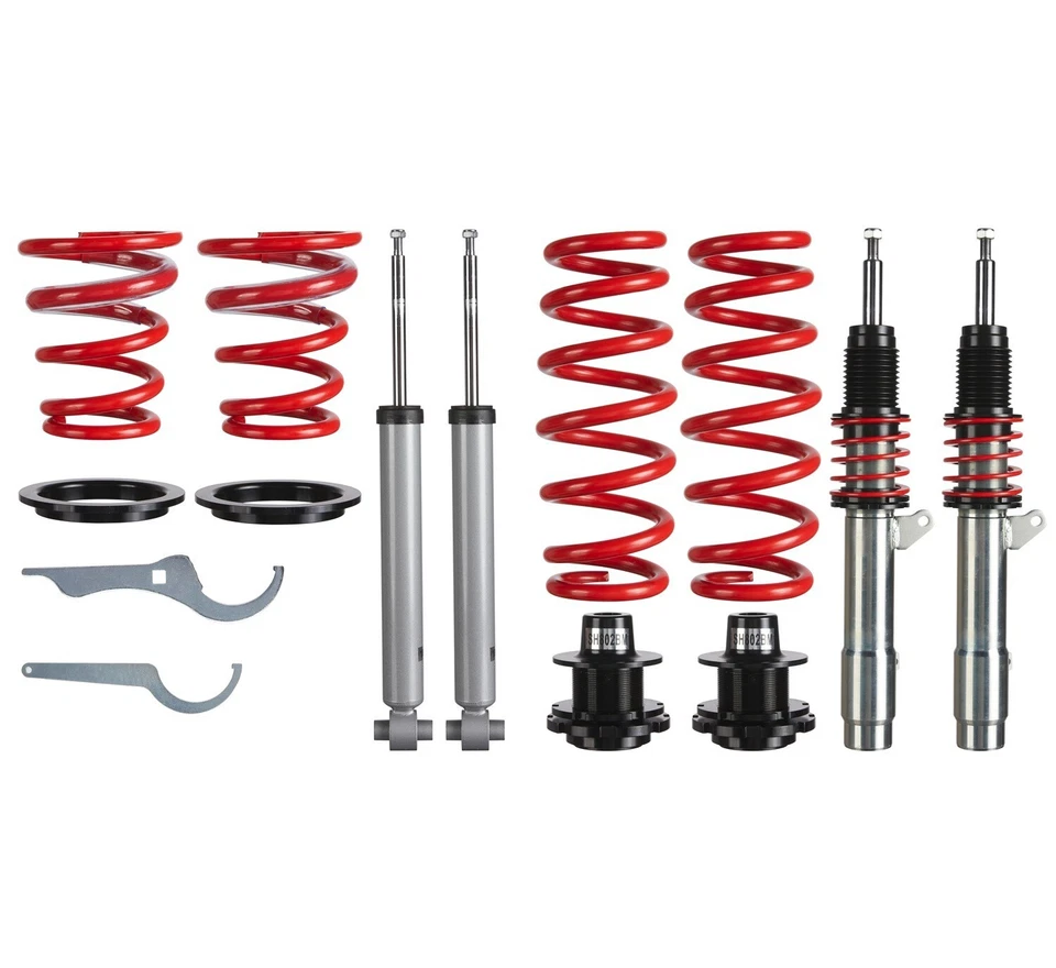 Kit amortisseurs suspensions combiné fileté avant arrière BMW série 3 F30 et F31 - Photo 1/1