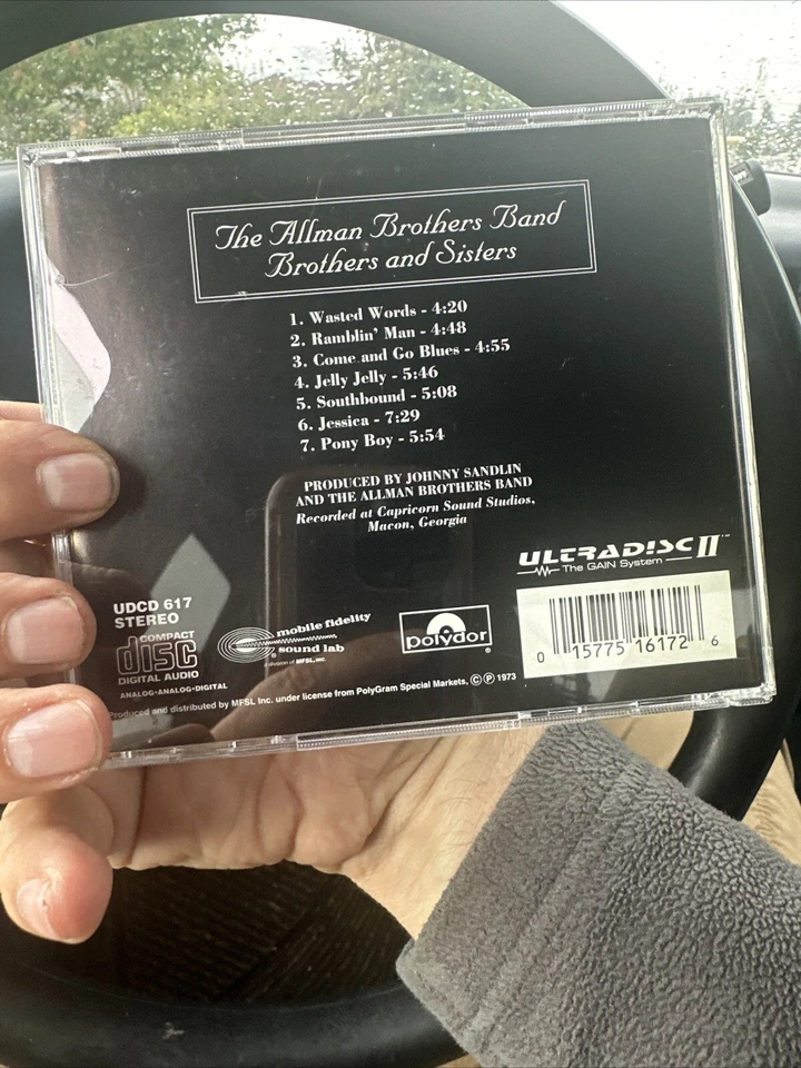 the Allman Brothers - Brothers & Sisters CD Original Master Recording Mo-Fi MFSL Foto 2 de 4